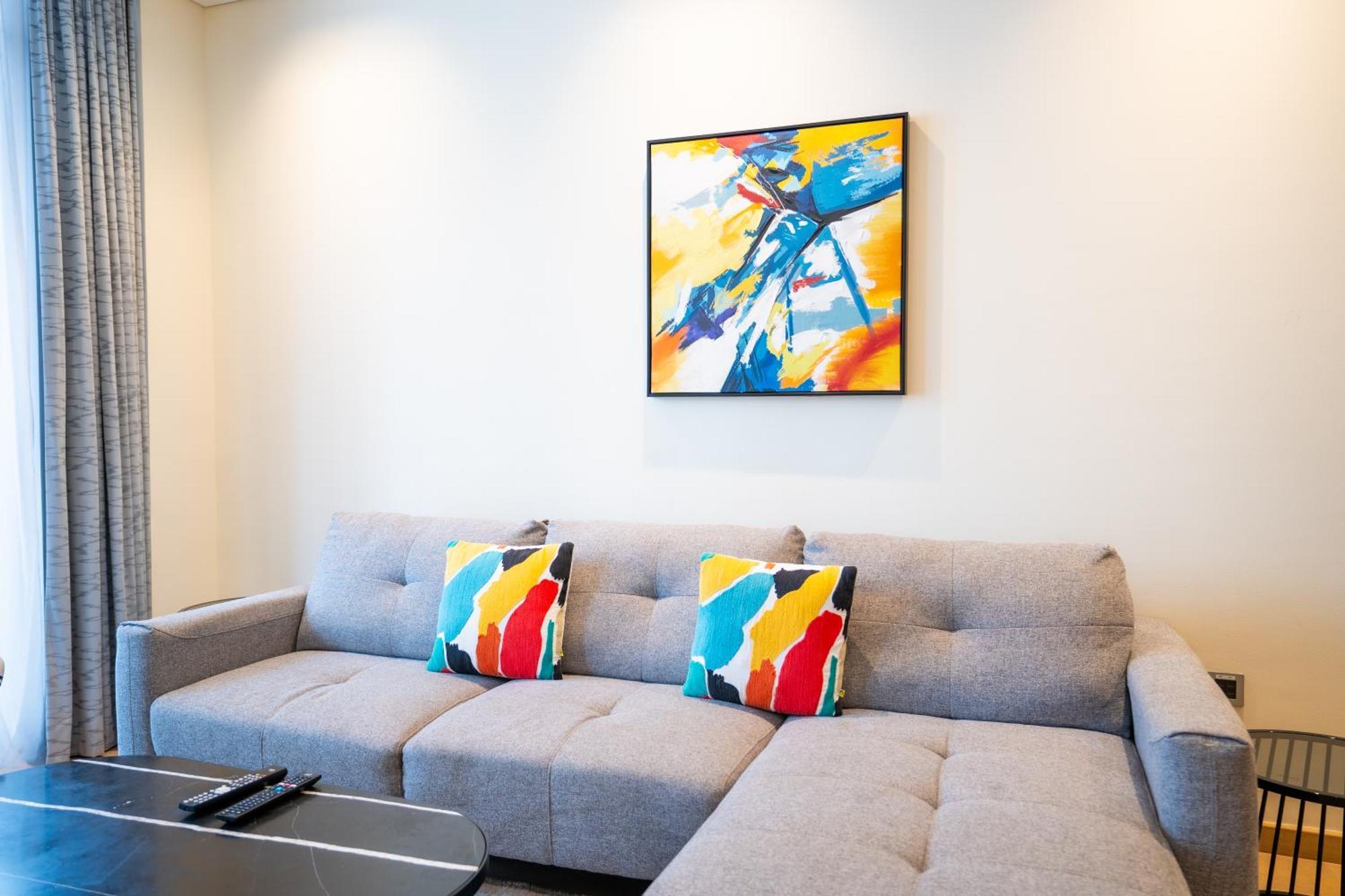Rh- Modern Comfort, Bright 1Br Near Dubai Mall, City Views Esterno foto