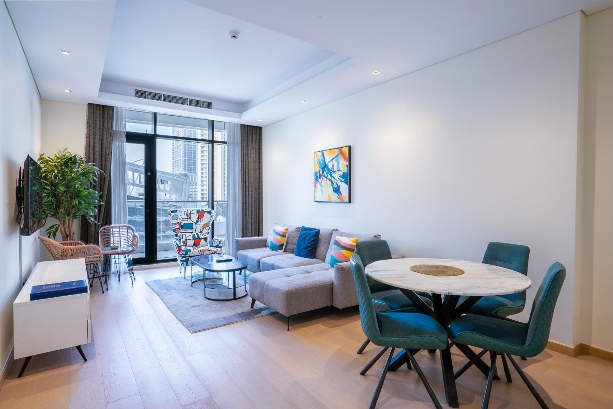 Rh- Modern Comfort, Bright 1Br Near Dubai Mall, City Views Esterno foto